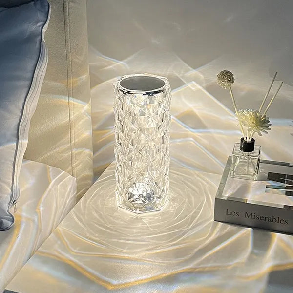 Kristallight™ - Trådløs genopladelig bordlampe