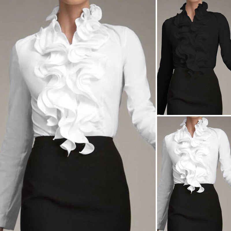 Eva Ruffles Blouse