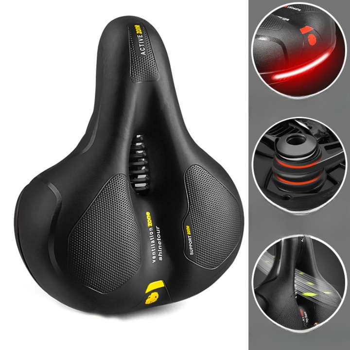 ComfortMax | Ergonomisk cykelsadel mod ryg- og baldesmerter
